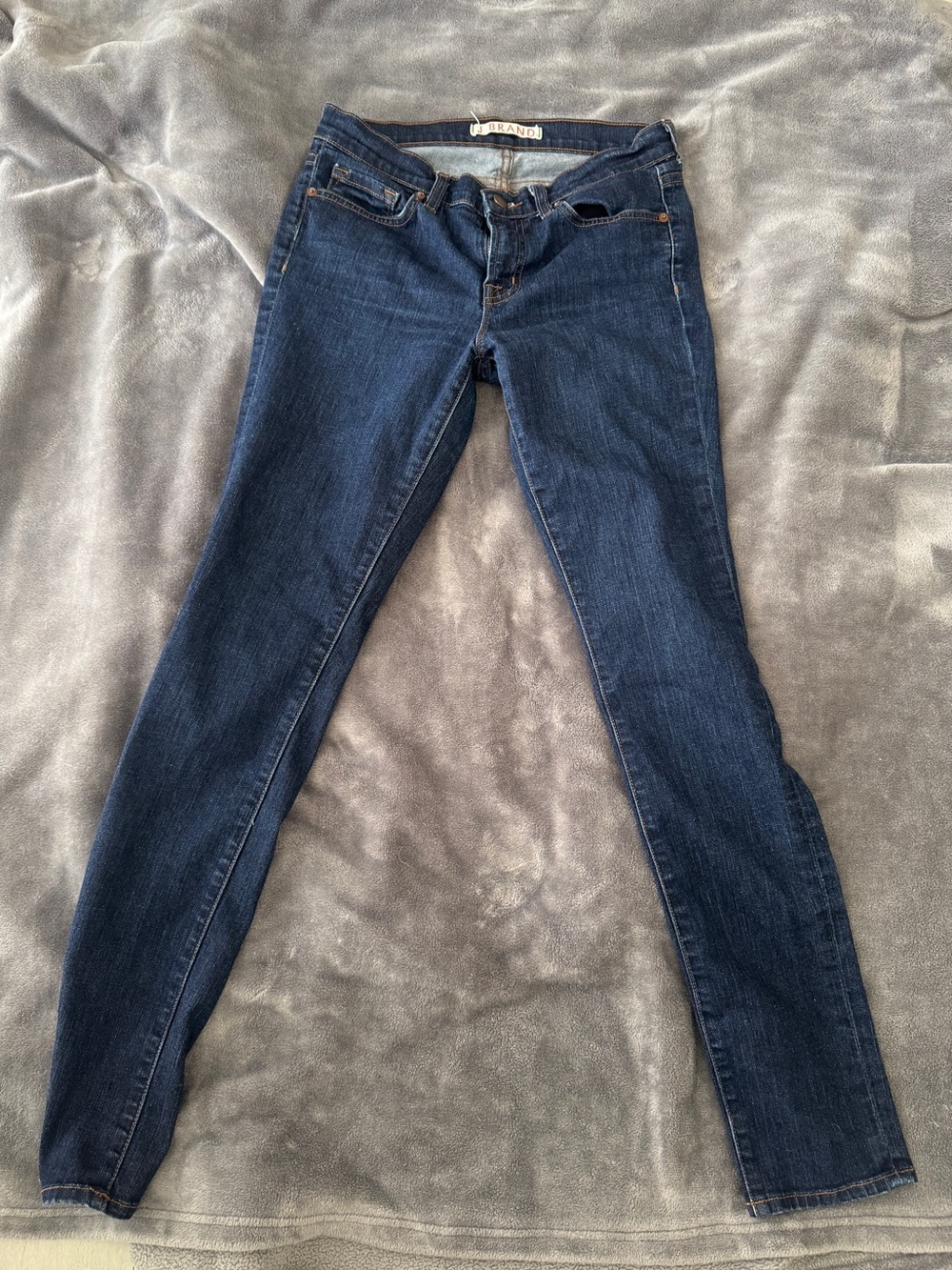 J Brand Dark Indigo Skinny Jeans